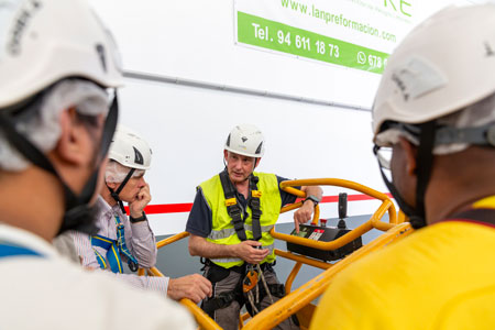 curso plataforma elevadora segun une